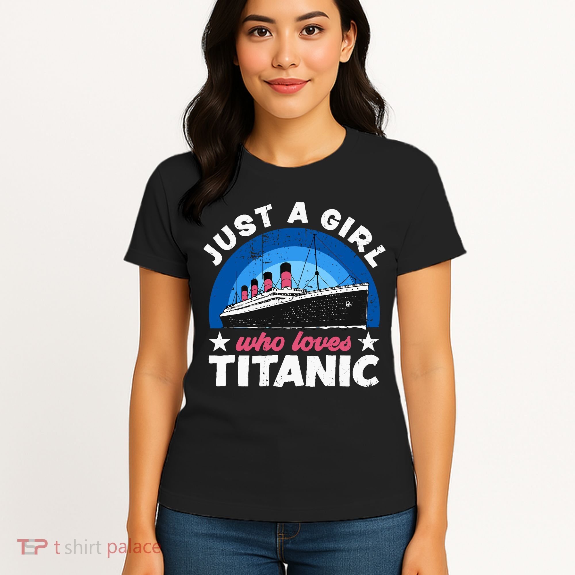 For Girl Who Just Love The Rms Titanic Women's T-Shirt