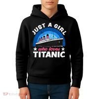 For Girl Who Just Love The Rms Titanic Kids Hoodie thumb 4