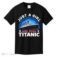 For Girl Who Just Love The Rms Titanic Kids T-Shirt thumb 0