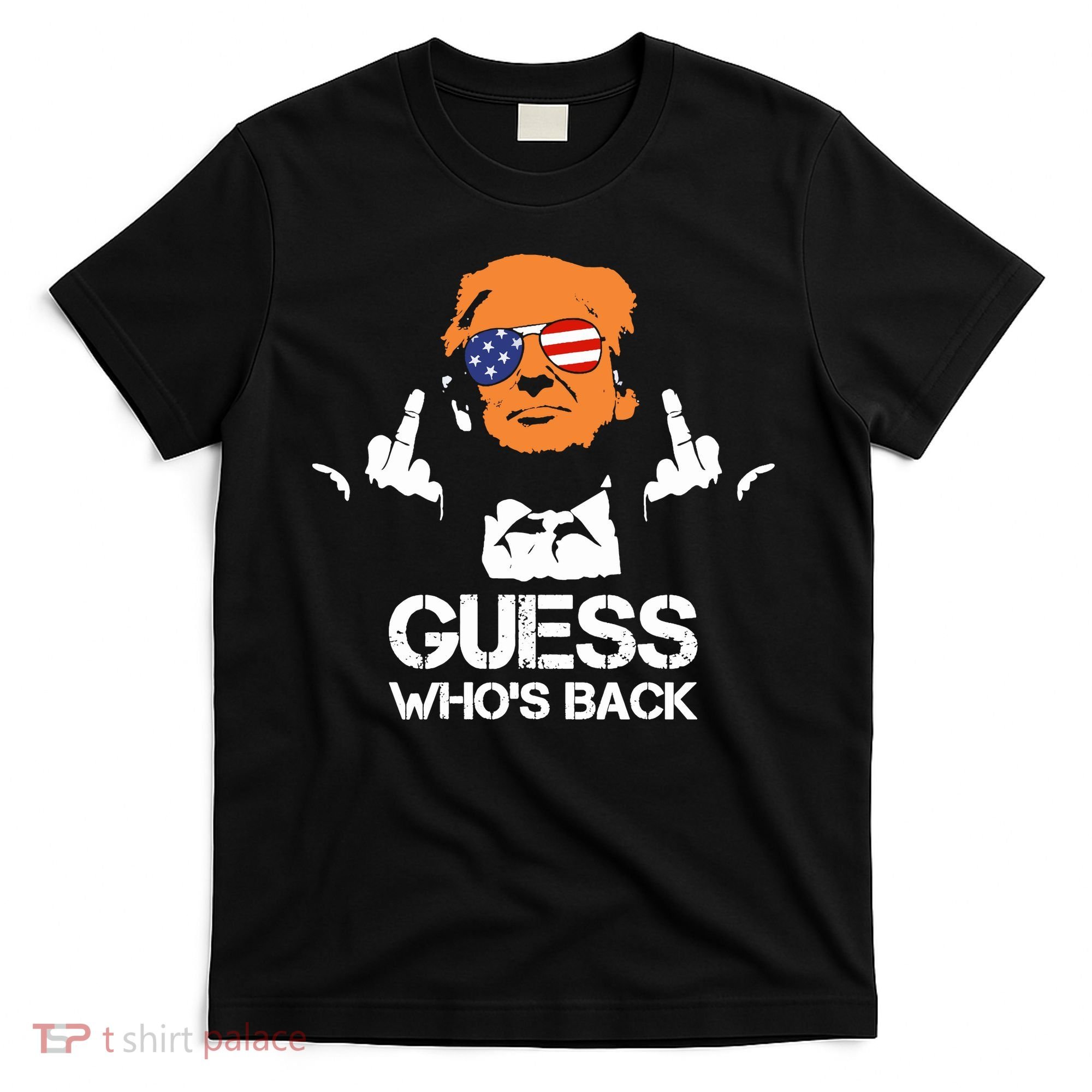 Funny Guess Who Is Back President Trump 2024 T-Shirt