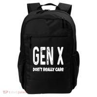 Funny Gen X Generation X Don't Really Care Humor Backpack thumb 0