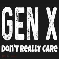 Funny Gen X Generation X Don't Really Care Humor Women's Hoodie thumb 2
