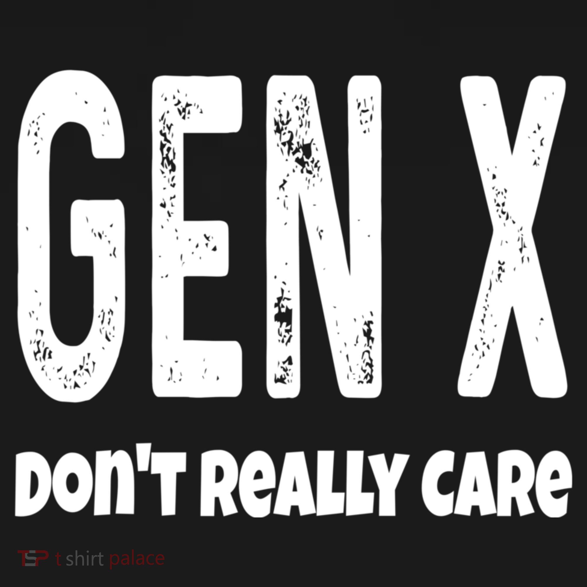 Funny Gen X Generation X Don't Really Care Humor Women's Tank Top