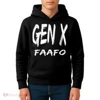 Funny Gen X Faafo Around And Find Out Generation X Humor Kids Hoodie thumb 4