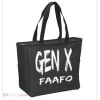 Funny Gen X Faafo Around And Find Out Generation X Humor Tote Bag thumb 2