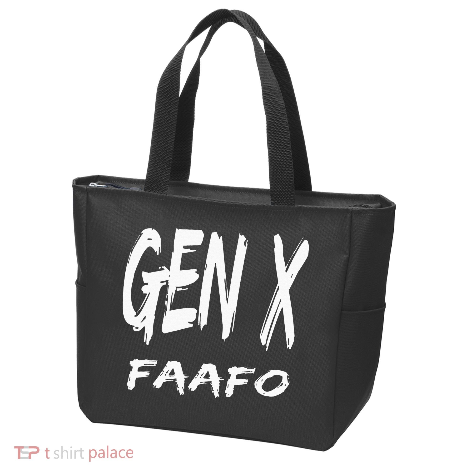 Funny Gen X Faafo Around And Find Out Generation X Humor Tote Bag