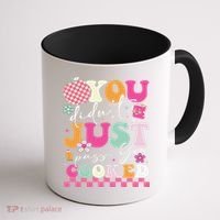 Funny Groovy You Didnt Just Pass You Cooked Teacher School Coffee Mug thumb 1