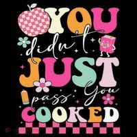 Funny Groovy You Didnt Just Pass You Cooked Teacher School Coffee Mug thumb 5