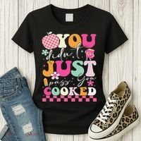 Funny Groovy You Didnt Just Pass You Cooked Teacher School Women's T-Shirt thumb 3