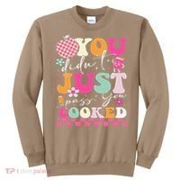 Funny Groovy You Didnt Just Pass You Cooked Teacher School Sweatshirt thumb 0