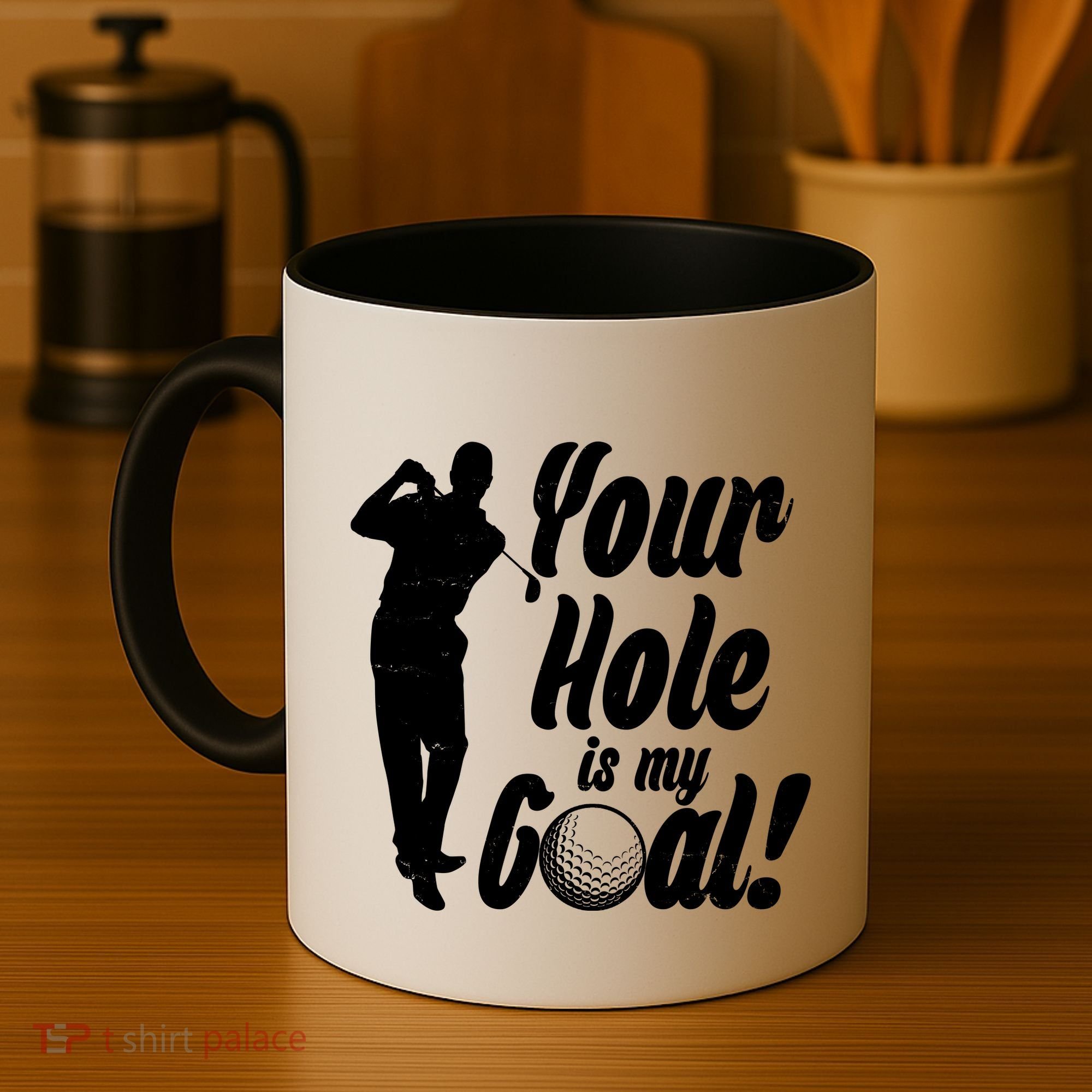 Funny Golfing Your Hole Is My Goal Coffee Mug