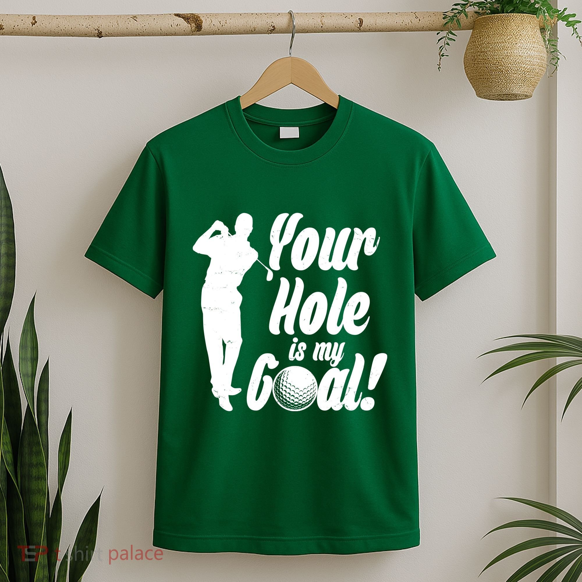 Funny Golfing Your Hole Is My Goal T-Shirt