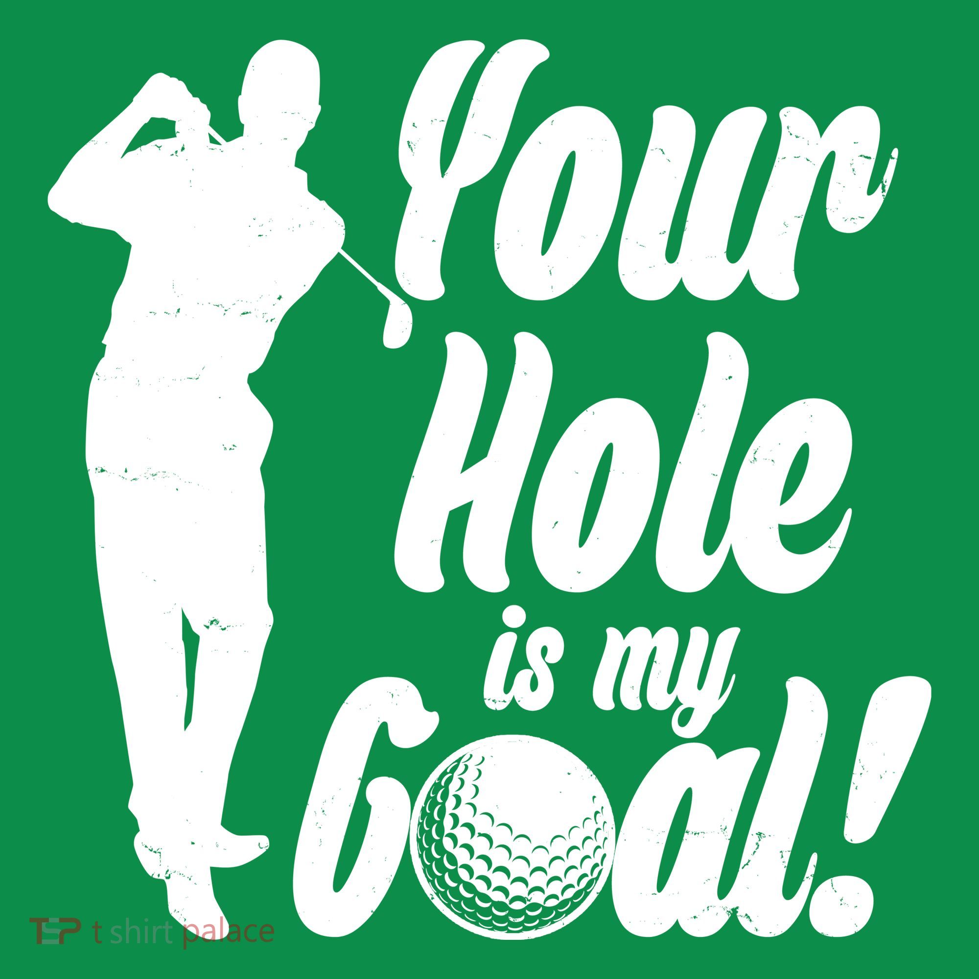 Funny Golfing Your Hole Is My Goal Ornament