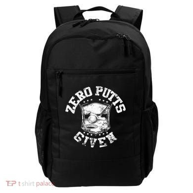Funny Golf Zero Putts Given Backpack