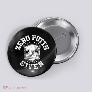 Funny Golf Zero Putts Given Button