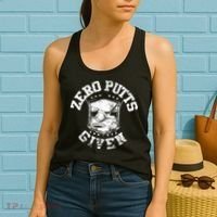 Funny Golf Zero Putts Given Women's Tank Top thumb 2