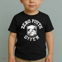 Funny Golf Zero Putts Given Toddler T-Shirt thumb 2