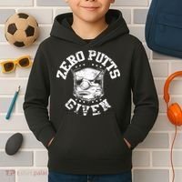 Funny Golf Zero Putts Given Kids Hoodie thumb 2
