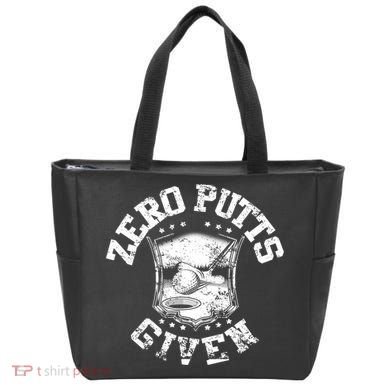 Funny Golf Zero Putts Given Tote Bag
