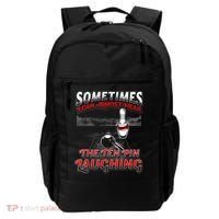 Funny Hear 10 Pin Laughing Gift Funny Bowling Gift Backpack thumb 0