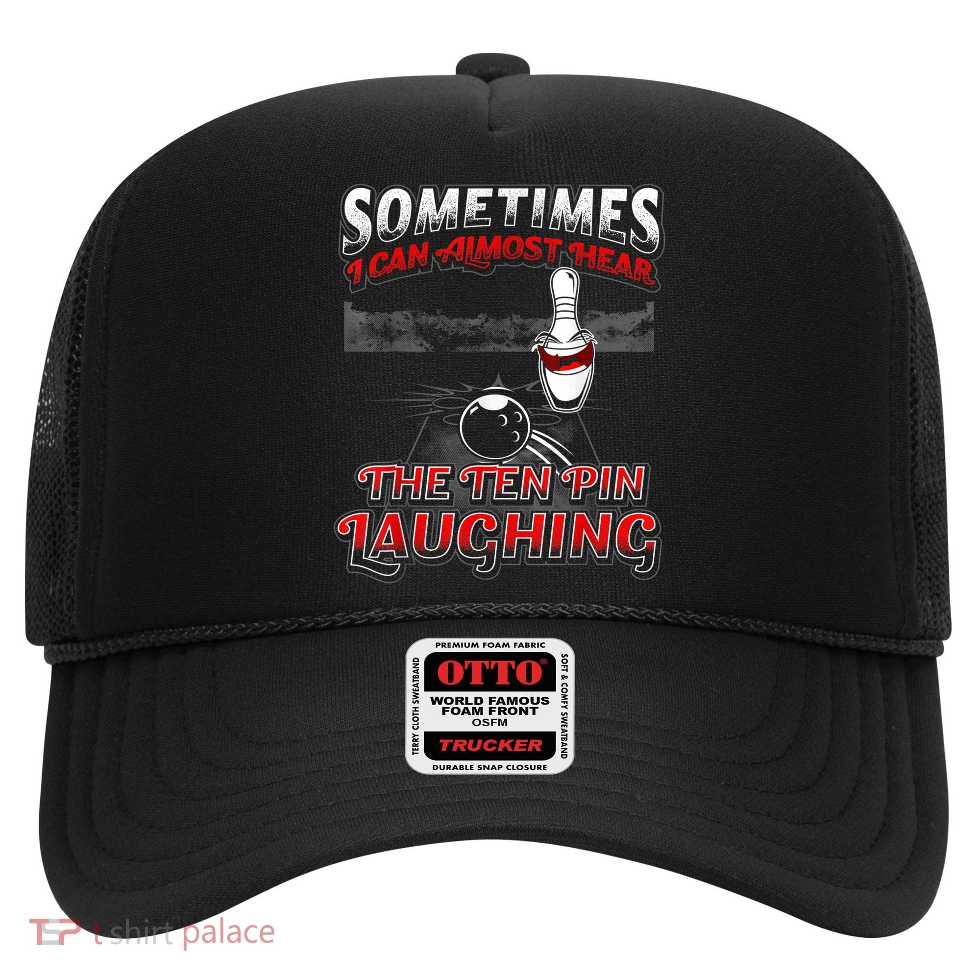 Funny Hear 10 Pin Laughing Gift Funny Bowling Gift Hat