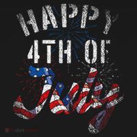 Fireworks Happy 4th Of July Us Flag American 4th Of July Women's Tank Top thumb 5