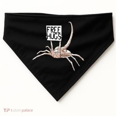 Free Hugs Alien USA-Made Doggie Bandana