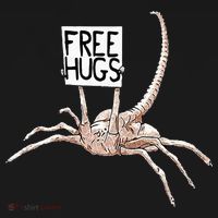 Free Hugs Alien Polo thumb 3