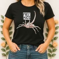 Free Hugs Alien Women's T-Shirt thumb 2
