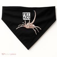 Free Hugs Alien USA-Made Doggie Bandana thumb 0