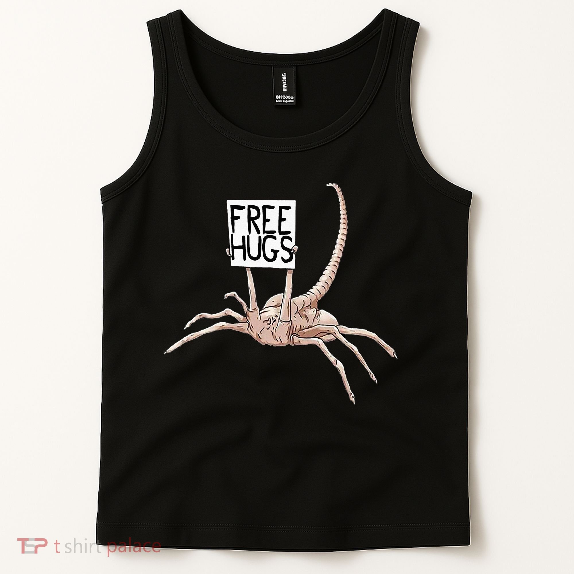 Free Hugs Alien Tank Top