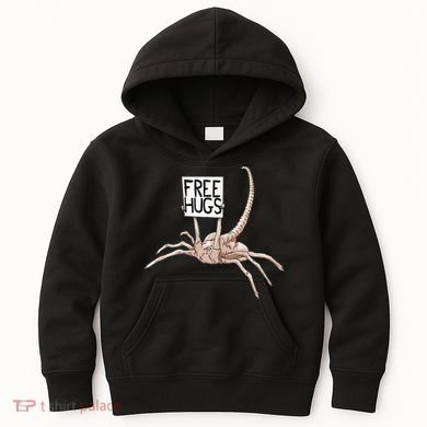 Free Hugs Alien Kids Hoodie
