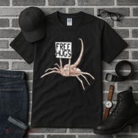 Free Hugs Alien Tall T-Shirt thumb 3