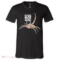 Free Hugs Alien V-Neck T-Shirt thumb 0