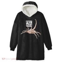 Free Hugs Alien Hooded Wearable Blanket thumb 0