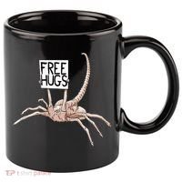 Free Hugs Alien 11oz C Handle Ceramic Mug thumb 0