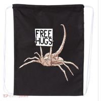 Free Hugs Alien Drawstring Bag thumb 0