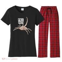 Free Hugs Alien Women's Flannel Pajama Set thumb 0