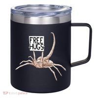 Free Hugs Alien 12oz Stainless Steel Coffee Mug thumb 0