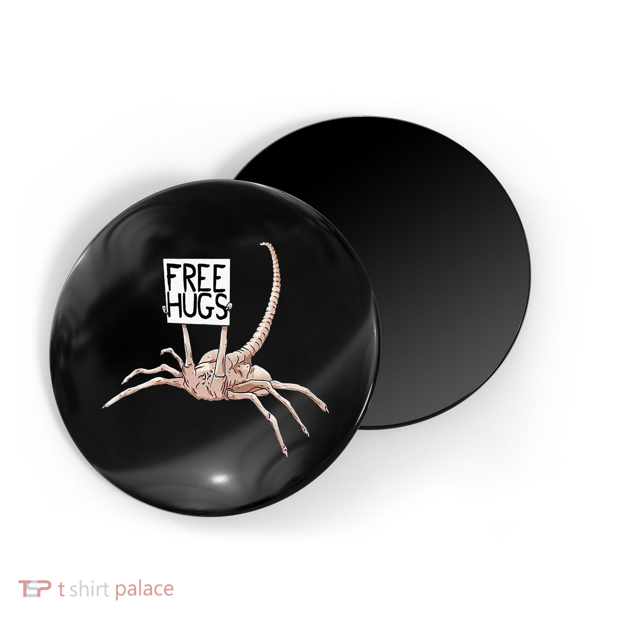 Free Hugs Alien Magnet
