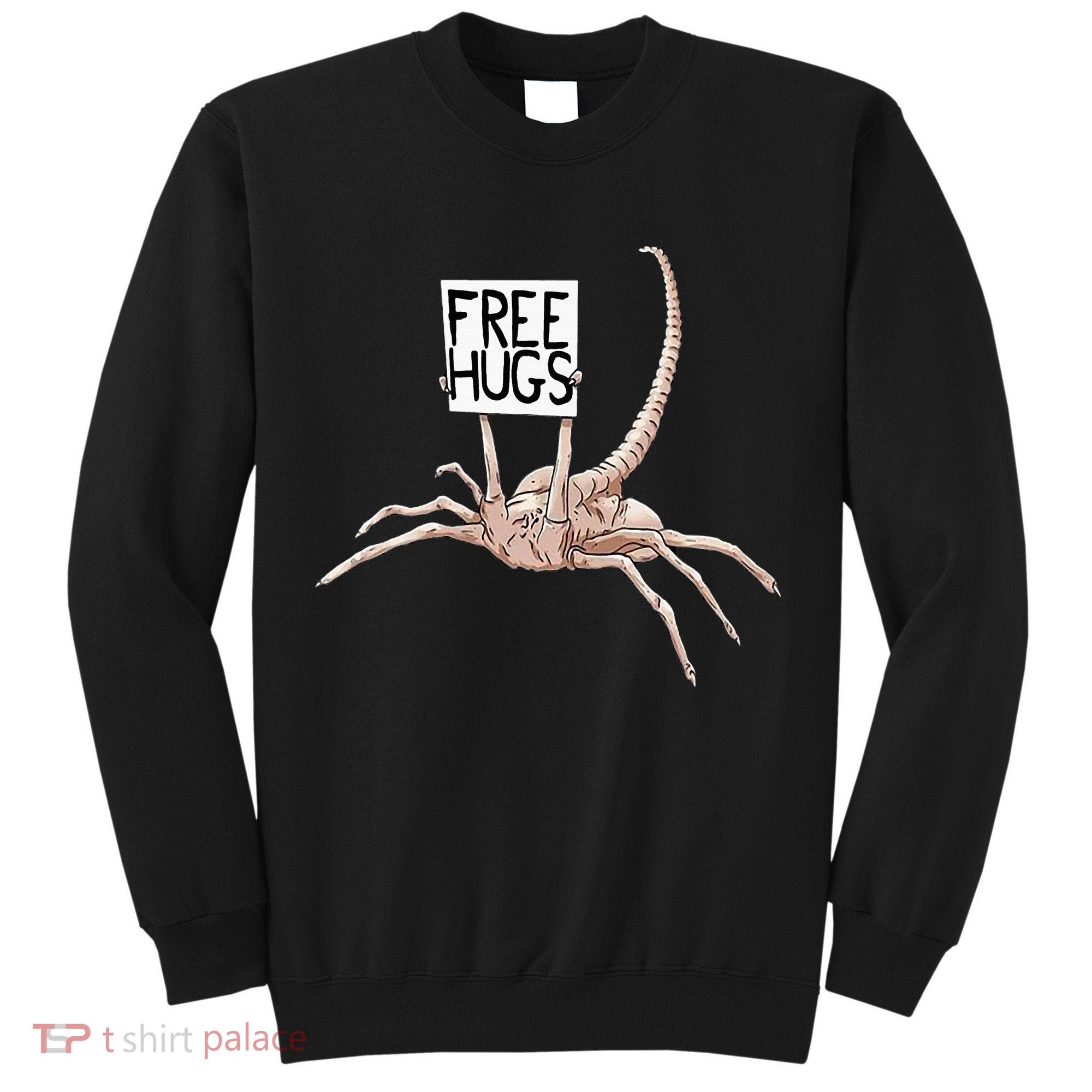 Free Hugs Alien Tall Sweatshirt