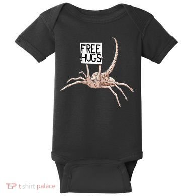 Free Hugs Alien Baby Bodysuit