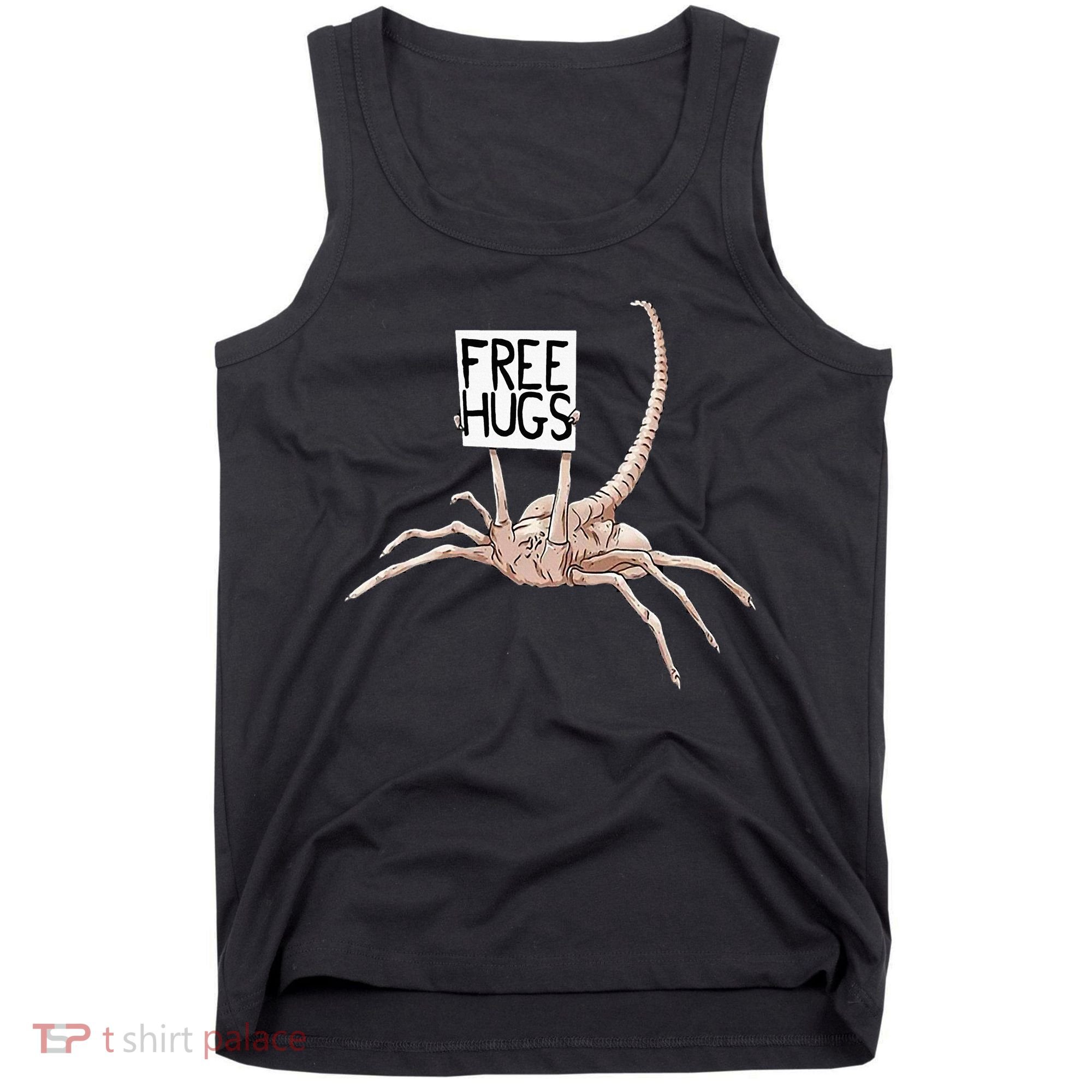 Free Hugs Alien Tank Top