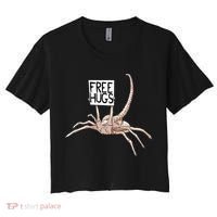 Free Hugs Alien Women's Crop Top Tee thumb 0