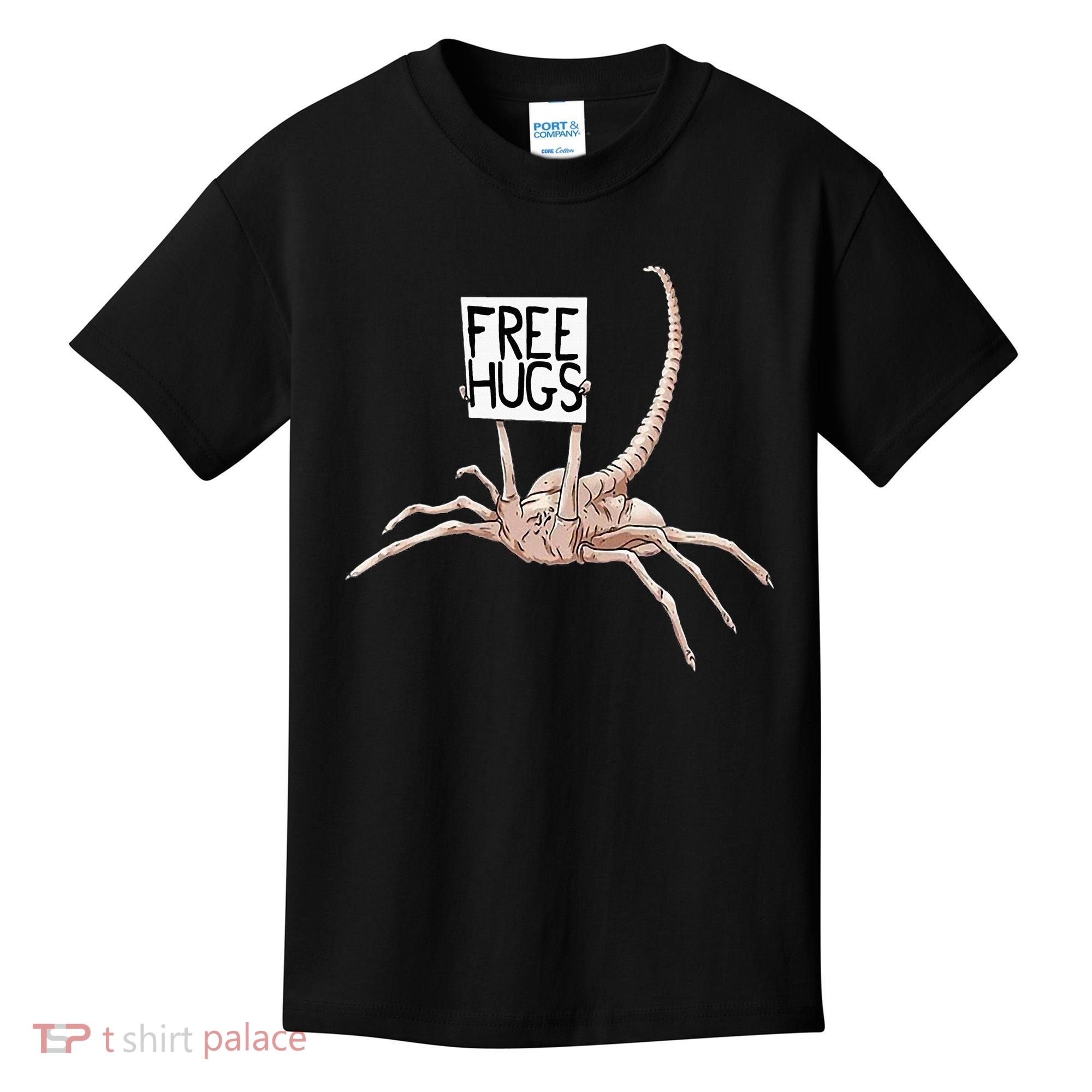Free Hugs Alien Kids T-Shirt
