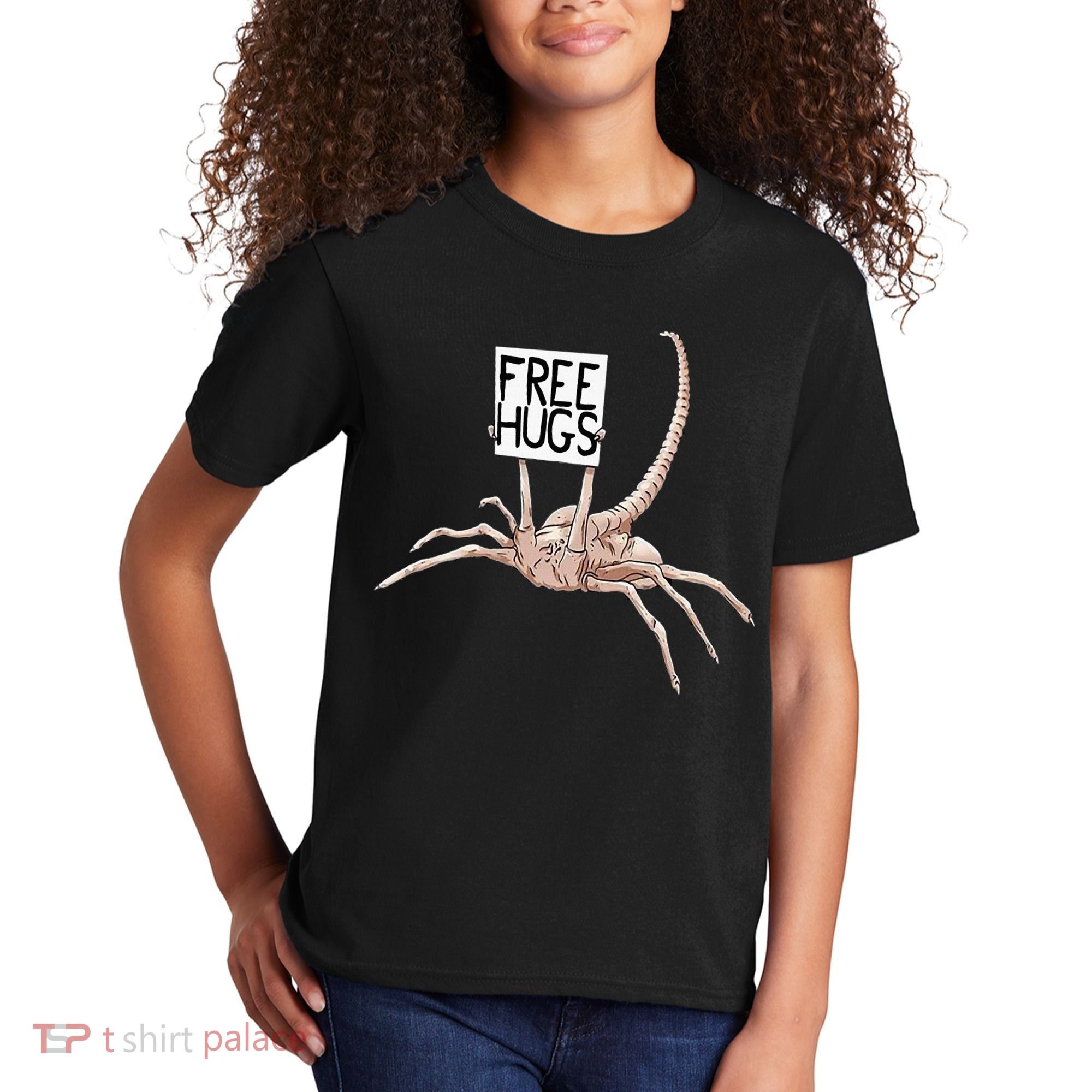 Free Hugs Alien Kids T-Shirt