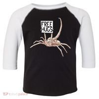 Free Hugs Alien Toddler Fine Jersey T-Shirt thumb 0