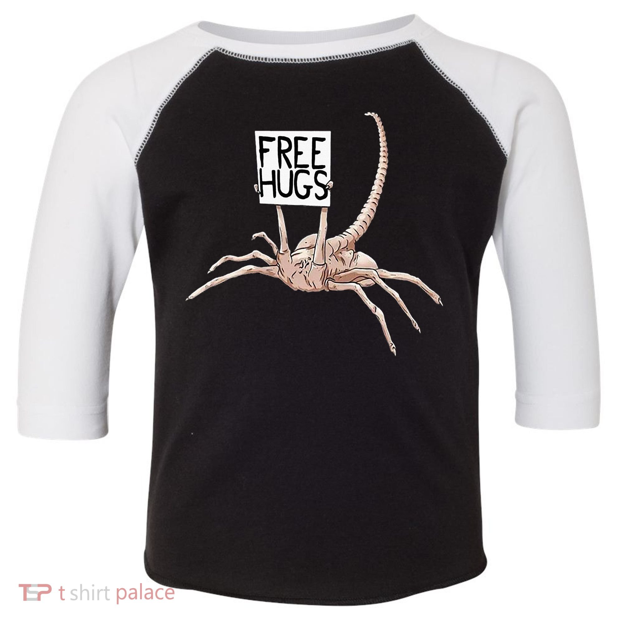 Free Hugs Alien Toddler Fine Jersey T-Shirt