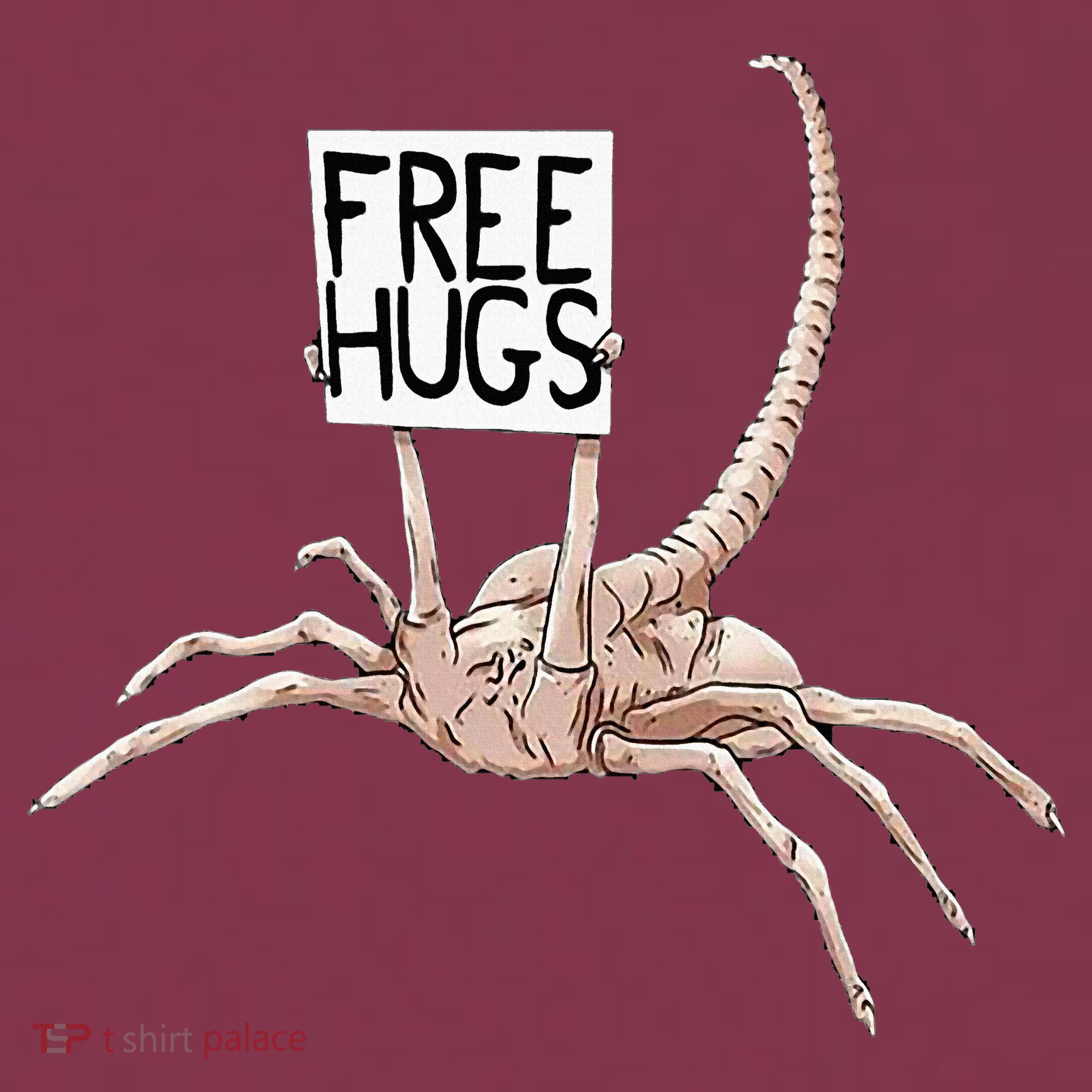 Free Hugs Alien 16oz Travel Tumbler