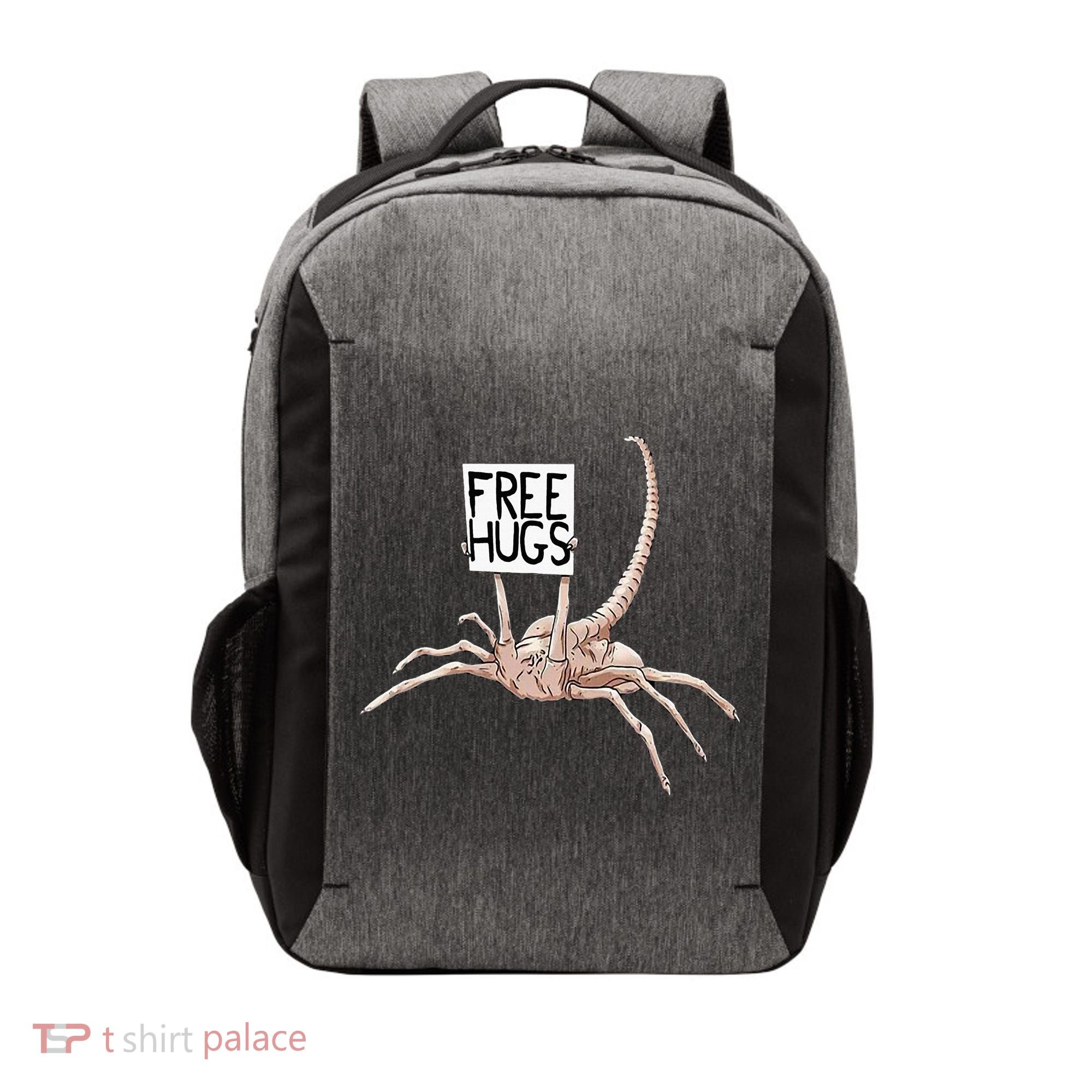 Free Hugs Alien Vector Backpack